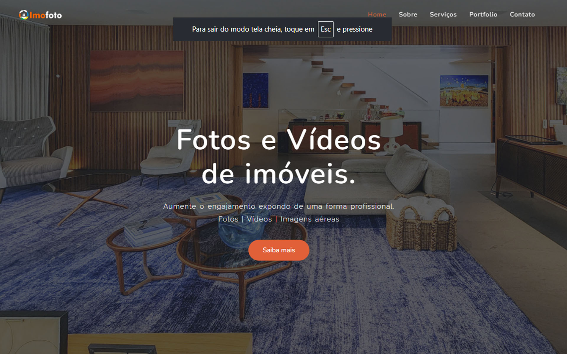 Página para negócios locais